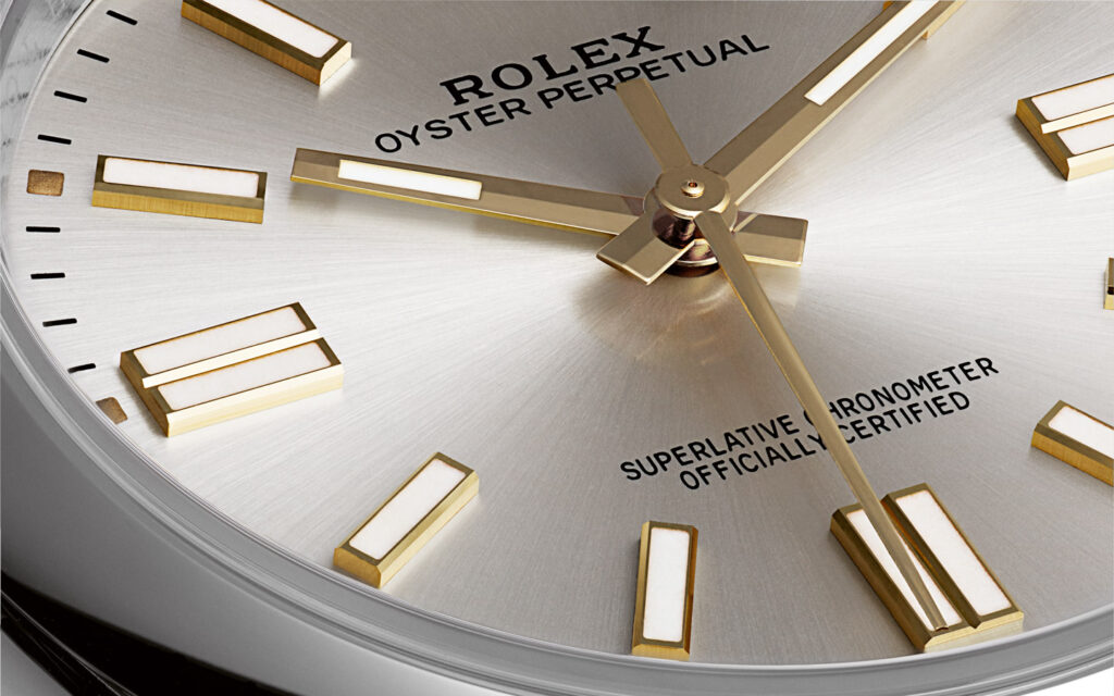 Rolex Oyster Perpetual - Close up