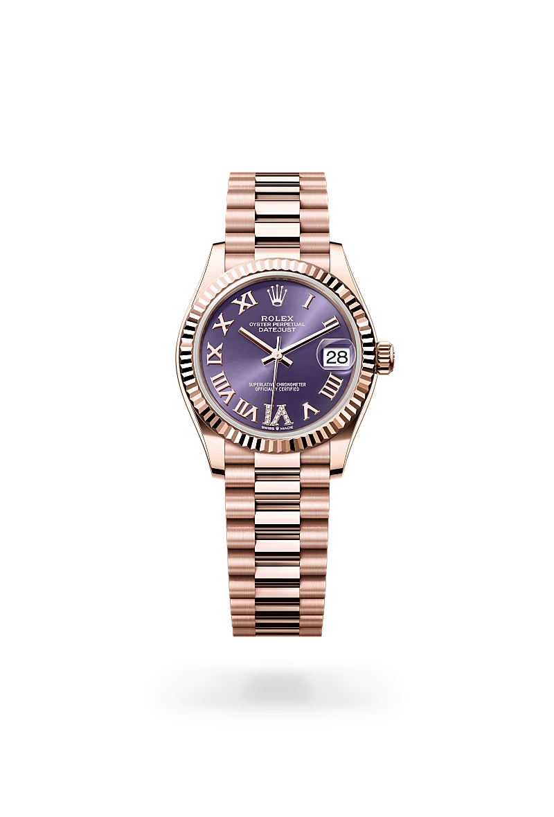 Rolex Datejust de Oro Everose de 18 quilates, M278275-0029 - EMWA