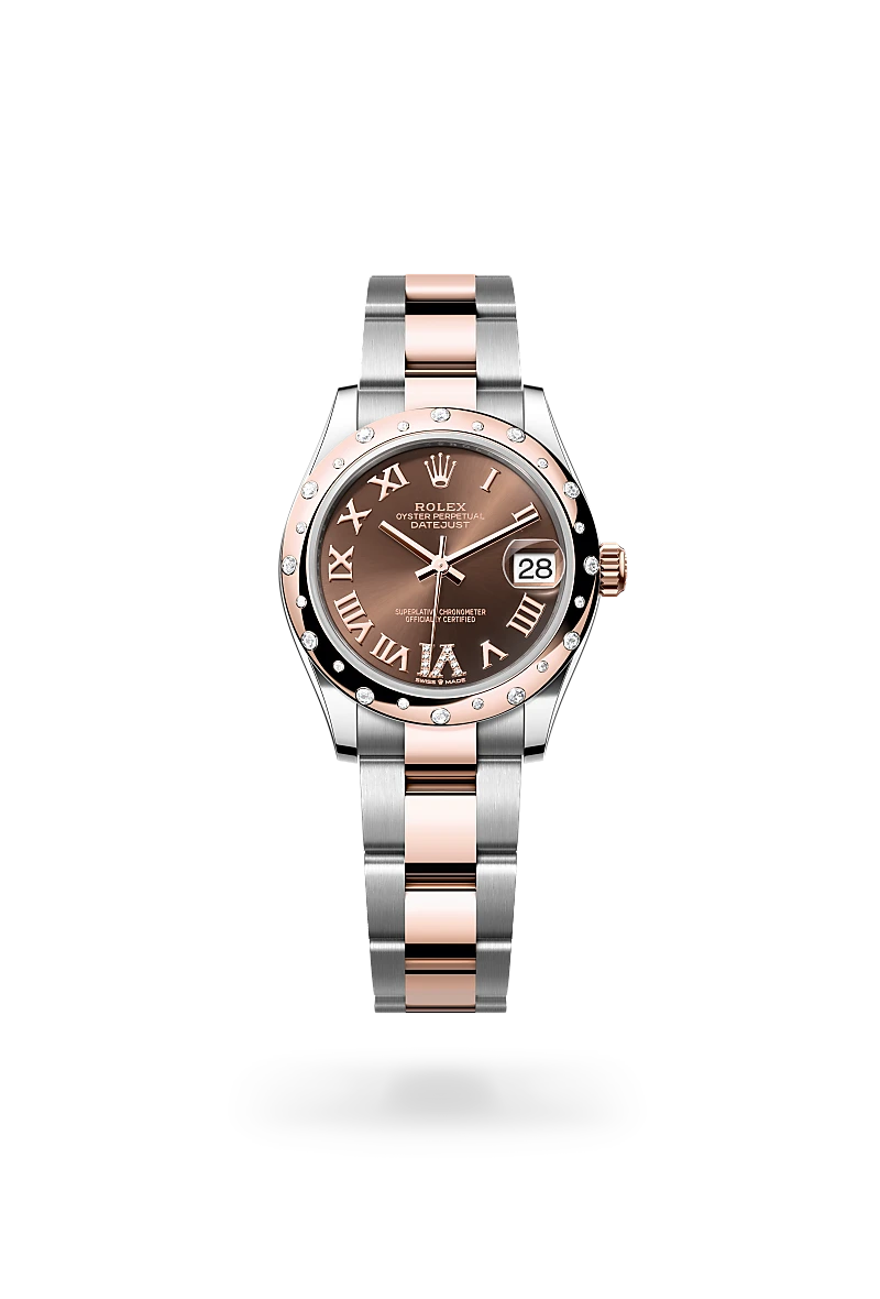 Rolex Datejust de Rolesor Everose —combinación de acero Oystersteel y oro Everose, M278341RBR-0003 - EMWA