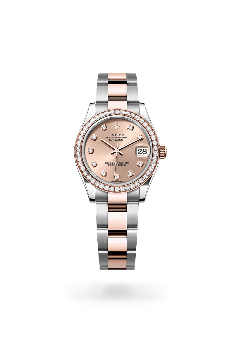 Rolex Datejust de Rolesor Everose —combinación de acero Oystersteel y oro Everose, M278381RBR-0023 - EMWA