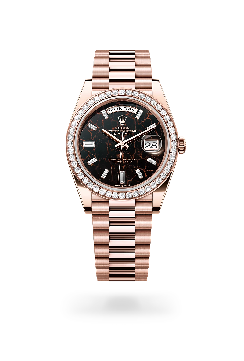 Rolex Day-Date de Oro Everose de 18 quilates, M228345RBR-0016 - EMWA