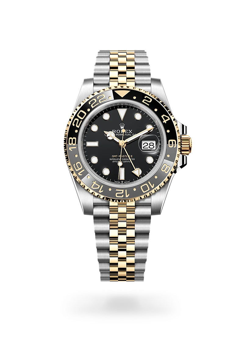 Rolex GMT-Master II de Rolesor amarillo —combinación de acero Oystersteel y oro amarillo, M126713GRNR-0001 - EMWA