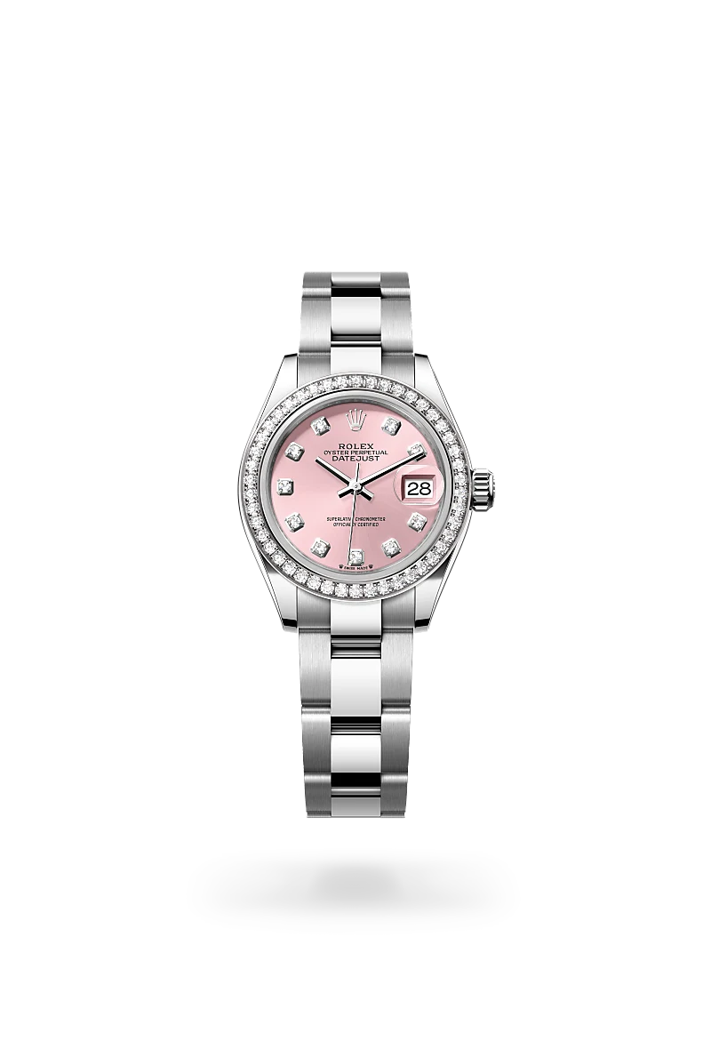 Rolex Lady-Datejust de Rolesor blanco —combinación de acero Oystersteel y oro blanco, M279384RBR-0004 - EMWA