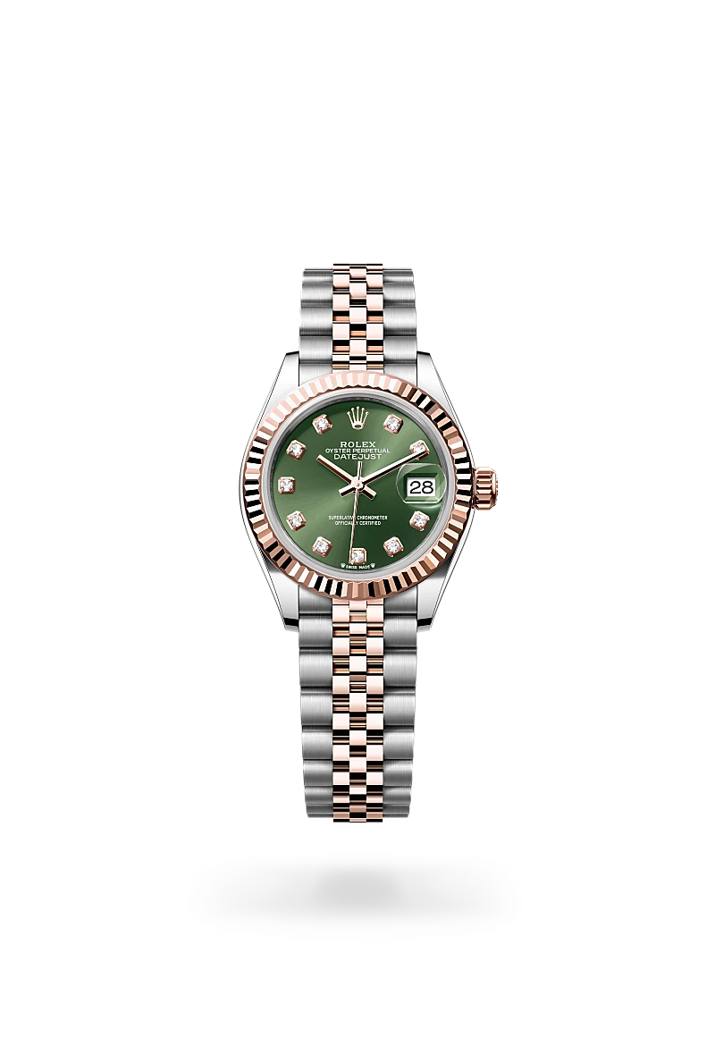 Rolex Lady-Datejust de Rolesor Everose —combinación de acero Oystersteel y oro Everose, M279171-0007 - EMWA