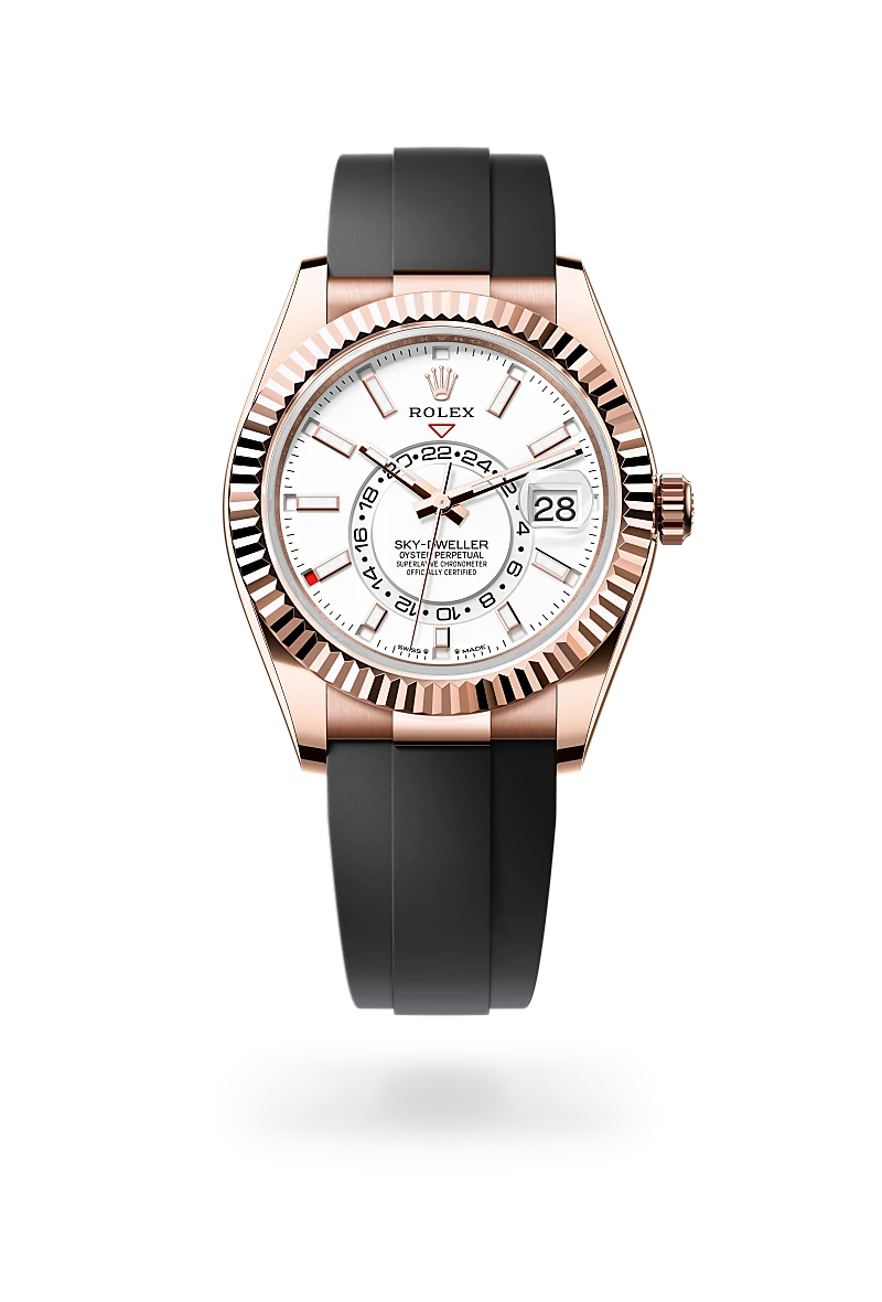 Rolex Sky-Dweller de Oro Everose de 18 quilates, M336235-0003 - EMWA