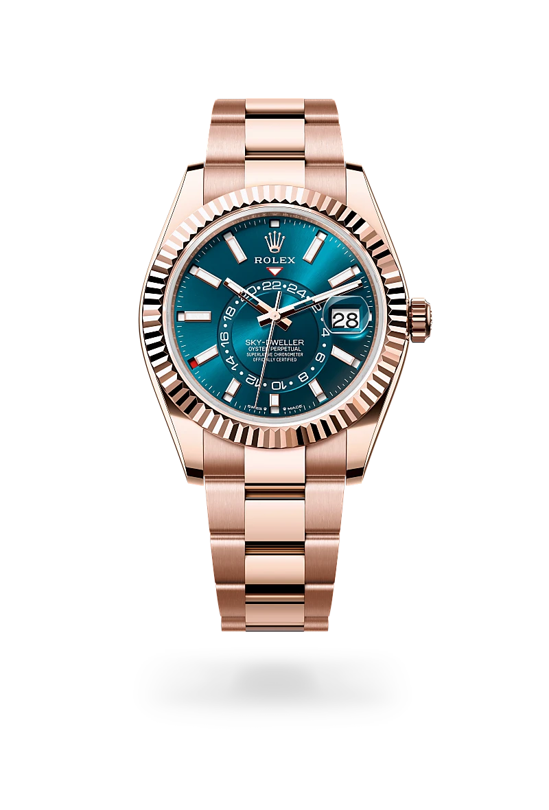 Rolex Sky-Dweller de Oro Everose de 18 quilates, M336935-0001 - EMWA