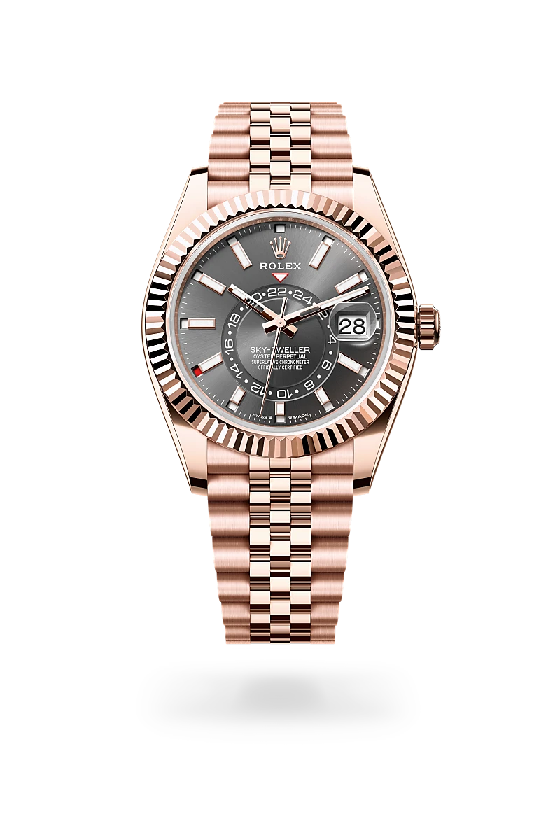 Rolex Sky-Dweller de Oro Everose de 18 quilates, M336935-0008 - EMWA