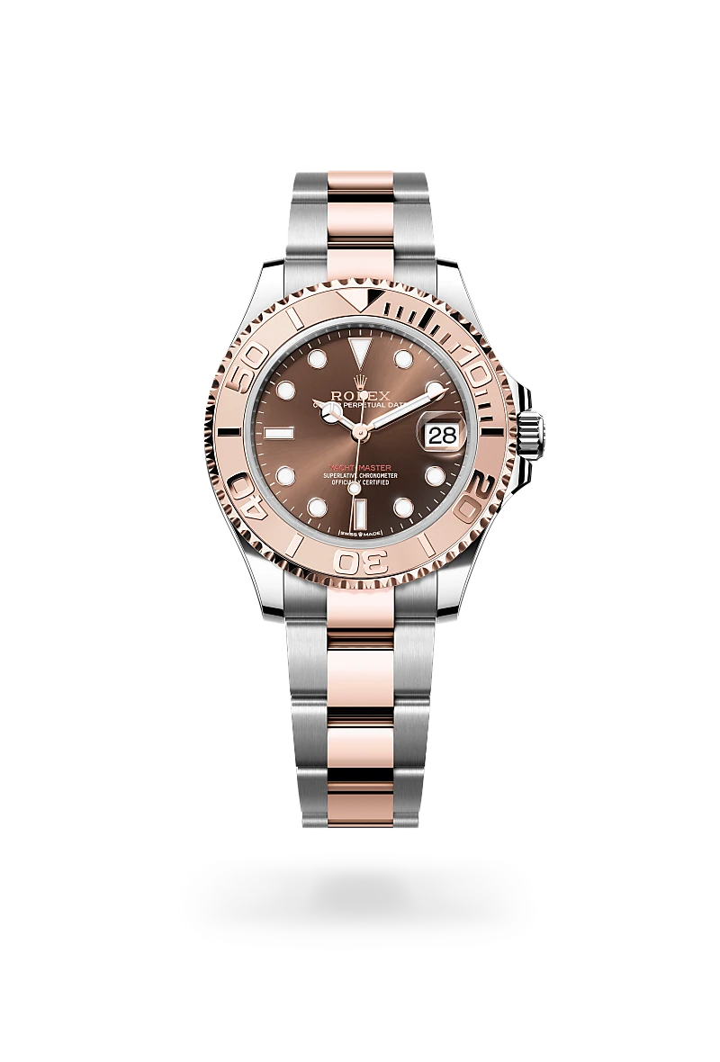 Rolex Yacht-Master de Rolesor Everose —combinación de acero Oystersteel y oro Everose, M268621-0003 - EMWA