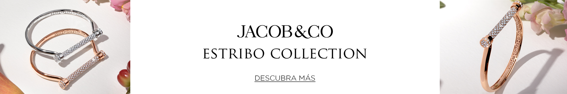 Descubra la colección Estribo de Jacob & Co. en EMWA.