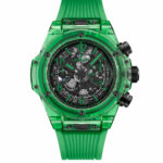 Hublot Big Bang Unico Green Saxem SAXEM verde pulido, esqueletado 441.JG.4990.RT