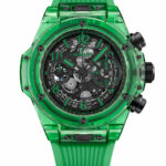 Hublot Big Bang Unico Green Saxem SAXEM verde pulido, esqueletado 441.JG.4990.RT