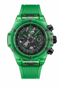 Hublot Big Bang Unico Green Saxem SAXEM verde pulido, esqueletado 441.JG.4990.RT