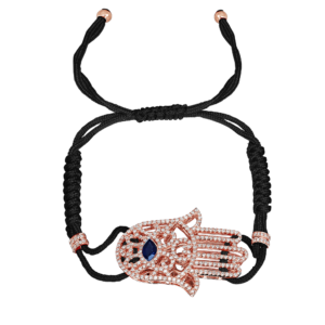 Jacob & Co. Hamsa Bracelet Full Pavé Oro Rosa 92149953