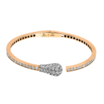 Jacob & Co. Match Bangle Bracelet Oro Rosa, Oro Blanco, Engastado con Diamantes 92251384