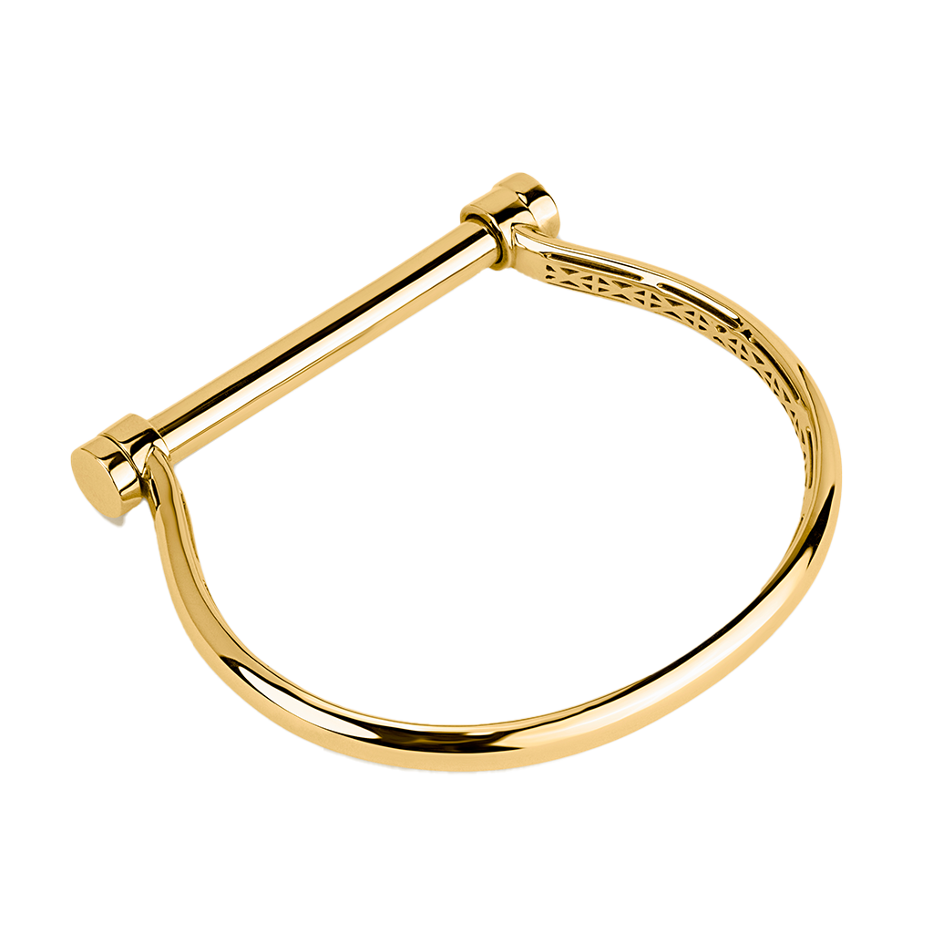 Jacob & Co. Estribo Bangle Oro Amarillo Ref. 92354446