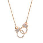 Jacob & Co. Love Lockdown Necklace Pavé Oro Rosa engastado con Diamantes Ref. 92355108