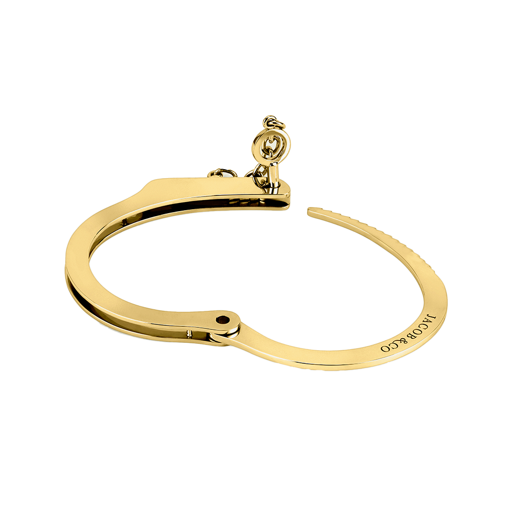 Jacob & Co. Thin Key Cuff Bracelet Oro Amarillo Ref. 92356029