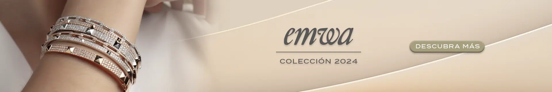Descubra el catálogo de piezas 2024 en EMWA y conozca las colecciones de joyería y relojería disponibles.