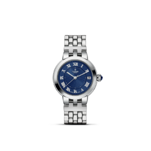 Tudor Clair de Rose Caja de acero de 34 mm, Esfera azul M35800-0009