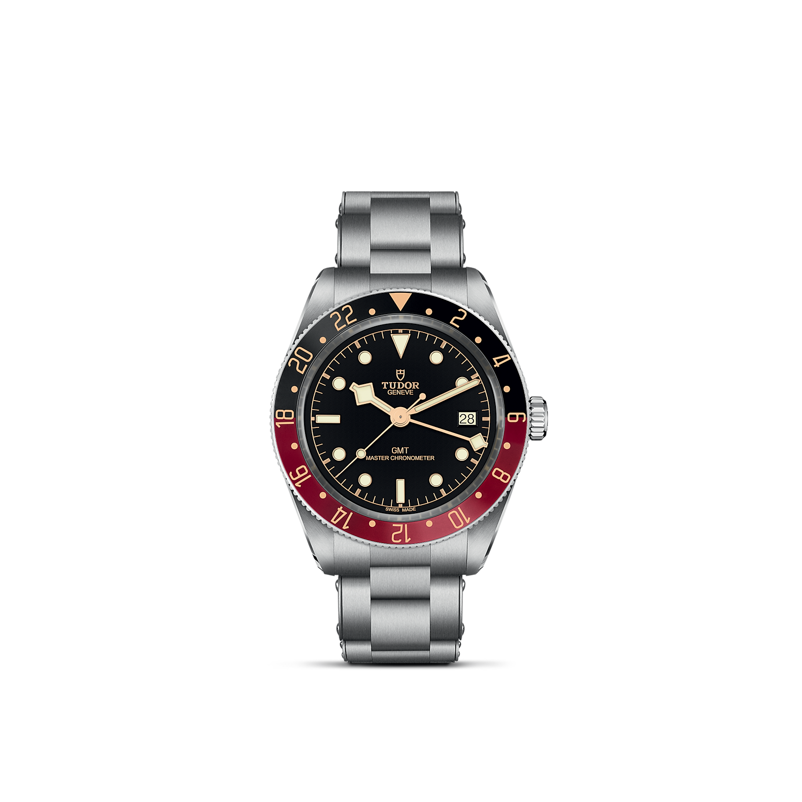 Tudor Black Bay 58 GMT Caja de acero de 39 mm, Bisel negro y burdeos M7939G1A0NRU-0001