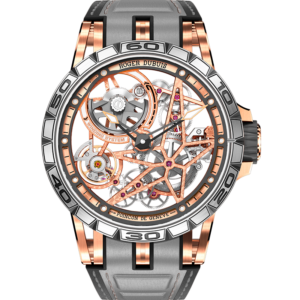 Reloj Roger Dubuis Excalibur Spider EXCALIBUR SPIDER MONOBALANCIER en EMWA, caja de Oro Rosa con Titanio, 45MM Ref. RDDBEX1043