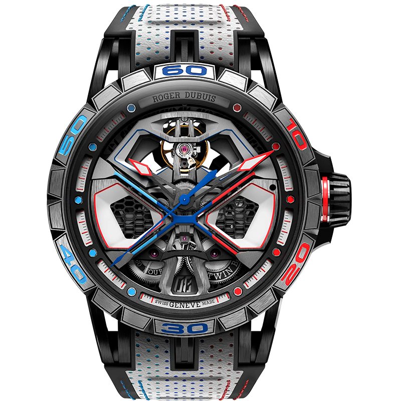 Reloj Roger Dubuis Excalibur Spider EXCALIBUR SPIDER MONOBALANCIER HURACÁN en EMWA, caja de Titanio DLC, 45MM Ref. RDDBEX1103