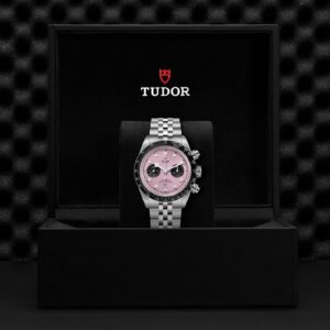 Reloj Tudor Black Bay Chrono Caja de acero de 41 mm, Esfera rosa M79360N-0019