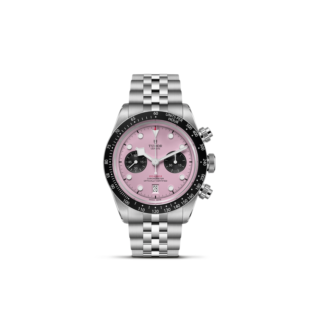Reloj Tudor Black Bay Chrono Caja de acero de 41 mm, Esfera rosa M79360N-0019