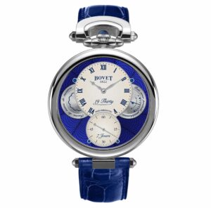 Descubra el reloj 19THIRTY Fleurier Blue Steel de Bovet en EMWA. Caja de Acero, Manual, 42 MM. Ref: NTS0104