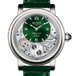 Descubra el reloj RÉCITAL 29 GREEN STEELde Bovet en EMWA. ACERO INOXIDABLE, MANUAL, 42 MM. Ref: R290001