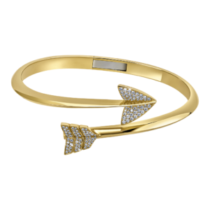 Super Arrow Diamond Bracelet de Jacob & Co. en EMWA. Brazalete de oro amarillo con diamantes hecho a mano. Ref: 92458330