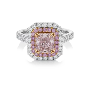 Anillo con diamantes EMWA Joyas. Diamantes fancy pink corte brillante. Diamantes corte brillante. Ref: 2201498150