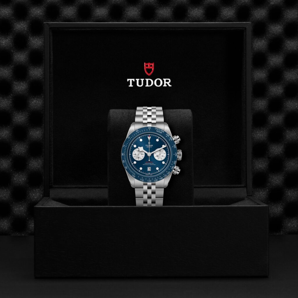 Reloj Tudor Black Bay Chrono. Caja de acero de 41 mm, Brazalete de acero. Ref: M79360B-0002