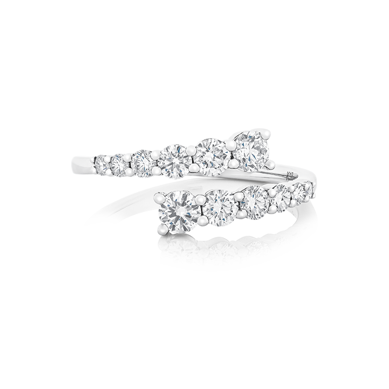 Anillo con diamantes EMWA Joyas. Diamante corte brillante. Ref: DRP4347R01HW