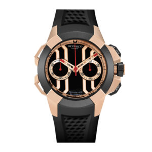 Reloj Jacob & Co Epic Chrono Rose Gold. Automático, 44Mm, Oro Rosa y Cerámica. Ref: EC430.43.AB.AA.ABRUA