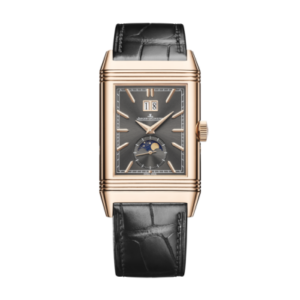 Reloj Jaeger-LeCoultre Reverso Tribute Nonantieme "Enamel" en EMWA. Caja de Oro Rosa, calibre manual. Ref: Q71125E1