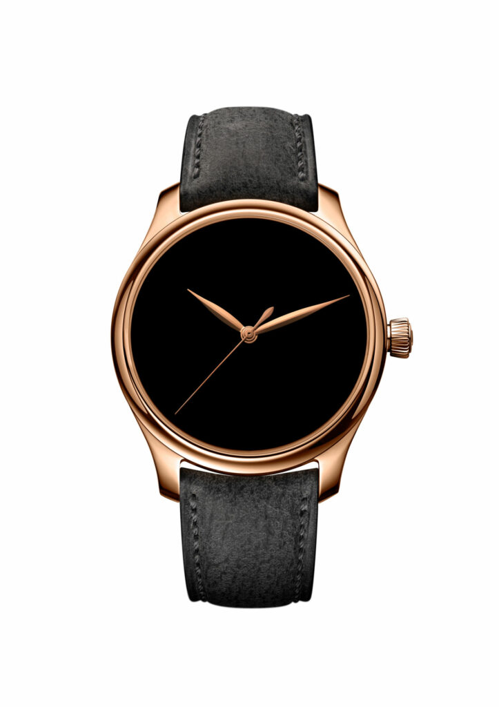 Reloj Endeavour Centre Seconds Concept Vantablack® de H. Moser & Cie en EMWA. Caja de Oro Rojo de 40 mm, Movimiento Automático. Ref: 1200-0412
