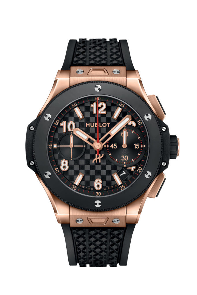 Descubra el reloj Hublot Big Bang 20th Anniversary King Gold Ceramic 43mm en EMWA. Caja de King Gold, bisel de cerámica. Ref: 431.OM.1338.RX
