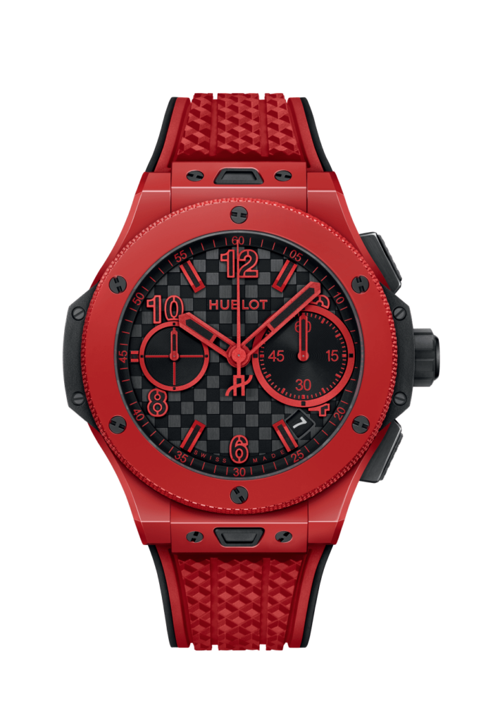 Descubra el reloj Hublot Big Bang 20th Anniversary Red Magic 43mm en EMWA. Caja de cerámica roja, Movimiento Automático. Ref: 431.CF.1313.RX