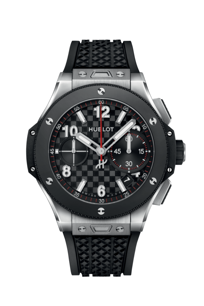 Descubra el reloj Hublot Big Bang 20th Anniversary Titanium Ceramic 43mm en EMWA. Caja de titanio, bisel de cerámica negra, Movimiento Automático. Ref: 431.NM.1337.RX