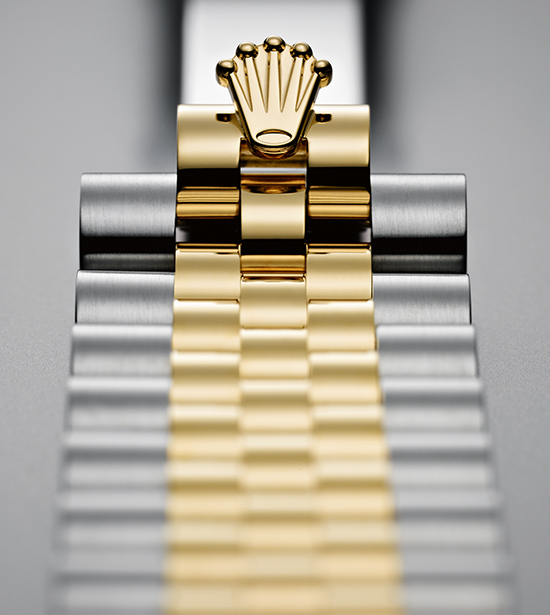 Detalle de brazalete de Reloj Rolex
